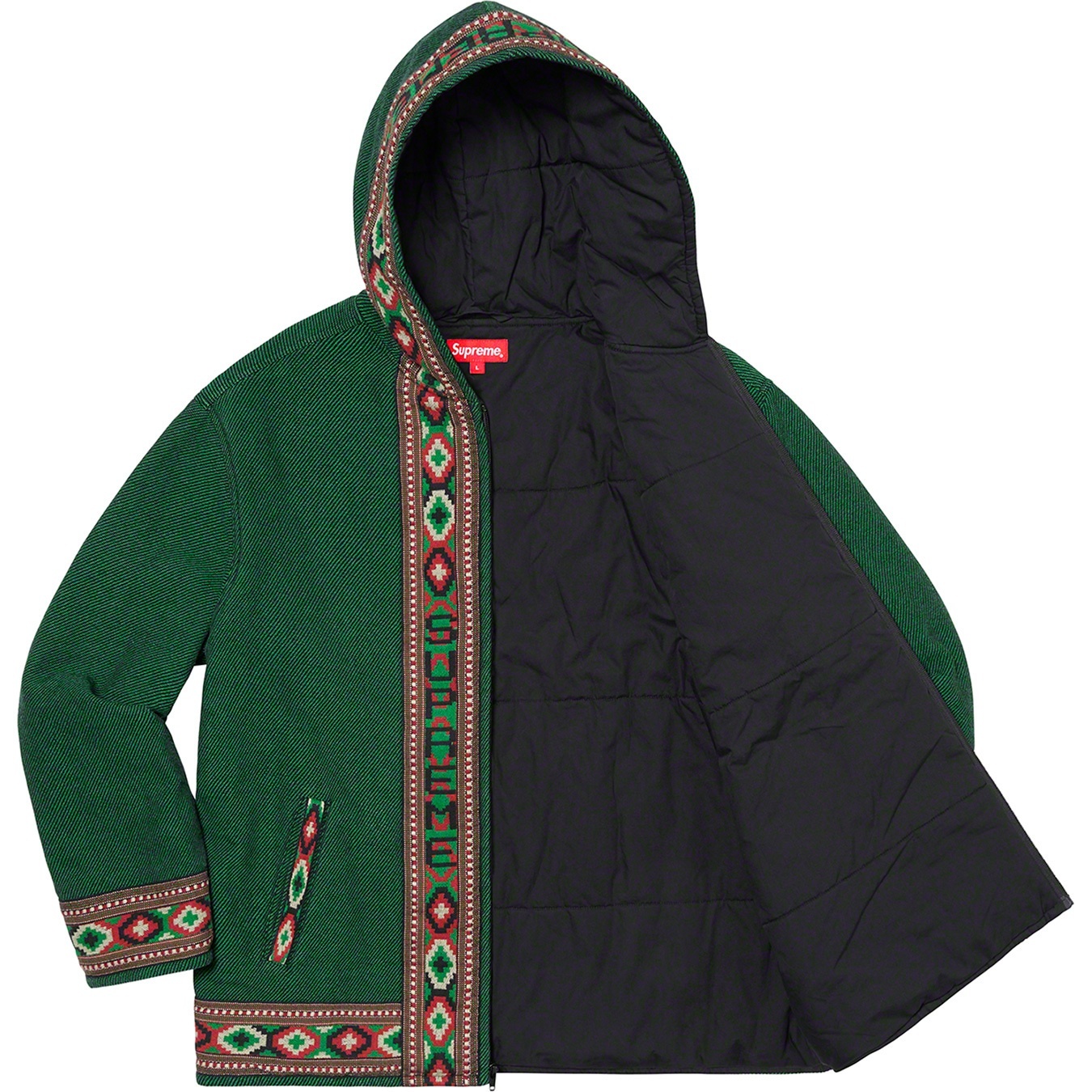 Woven Hooded Jacket view 9